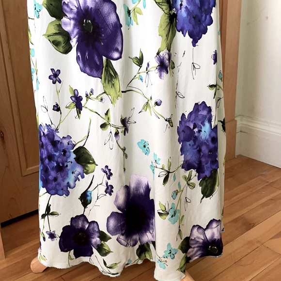 Maxi Floral Skirt, Size S - Picture 5 of 10